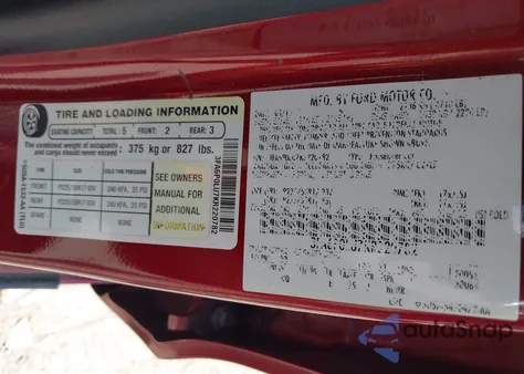 2019 Ford Fusion Hybrid Se z USA, uszkodzony, nr VIN 3FA6P0LU7KR220782